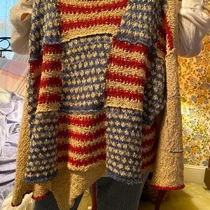 A sweater that looks like USA flag